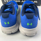 Under Armour Little Kids BPS Rave 2 AC Running Shoes 3000143-400  Sz 2Y