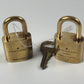 LOUIS VUITTON Set of 2 locks with 3 Keys #318