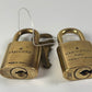 LOUIS VUITTON Set of 2 locks with 3 Keys #318