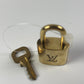 LOUIS VUITTON Lock & Key #322