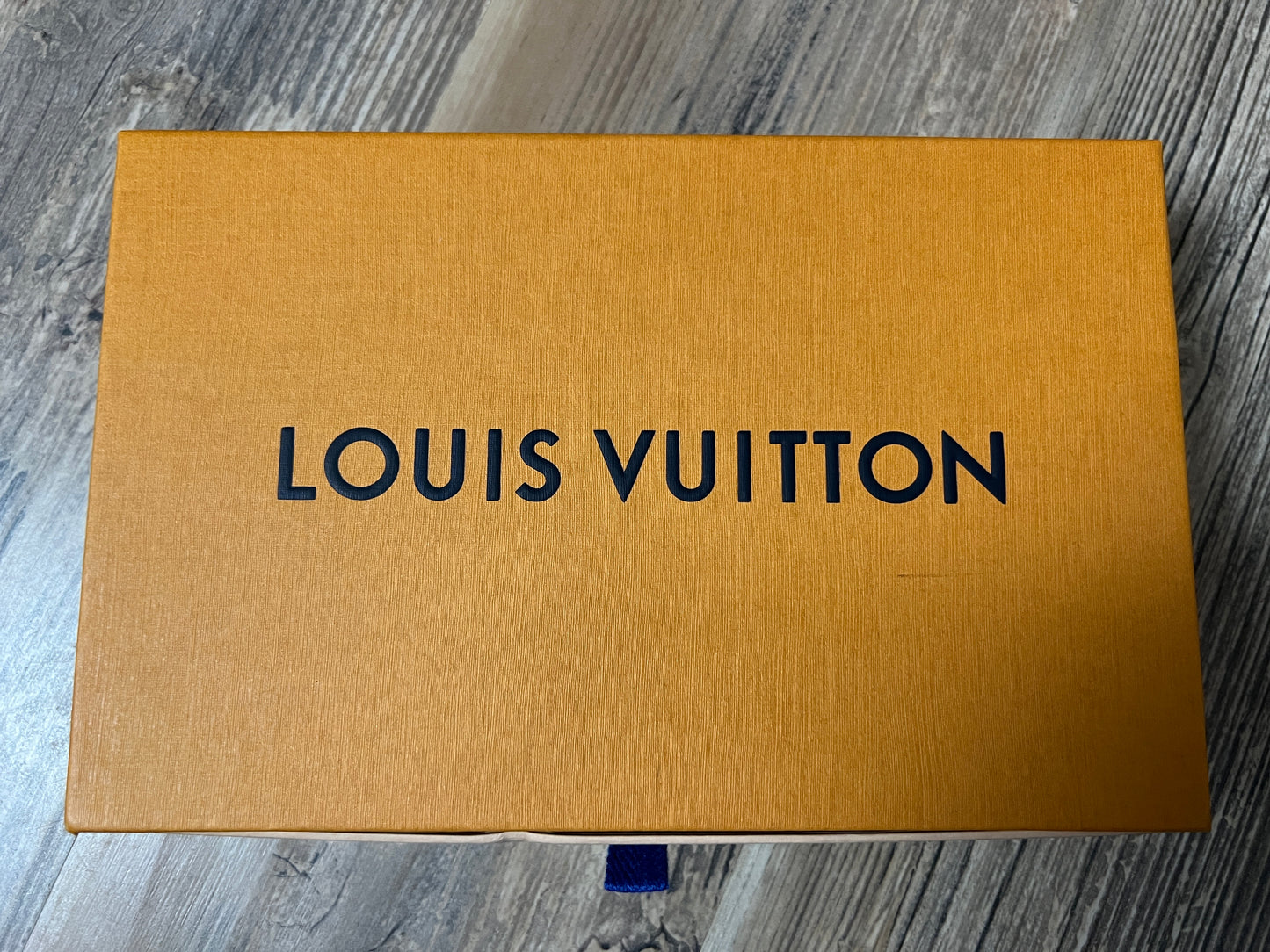 Louis Vuitton Orange Box 9"x5.75"x2.25" Empty Box