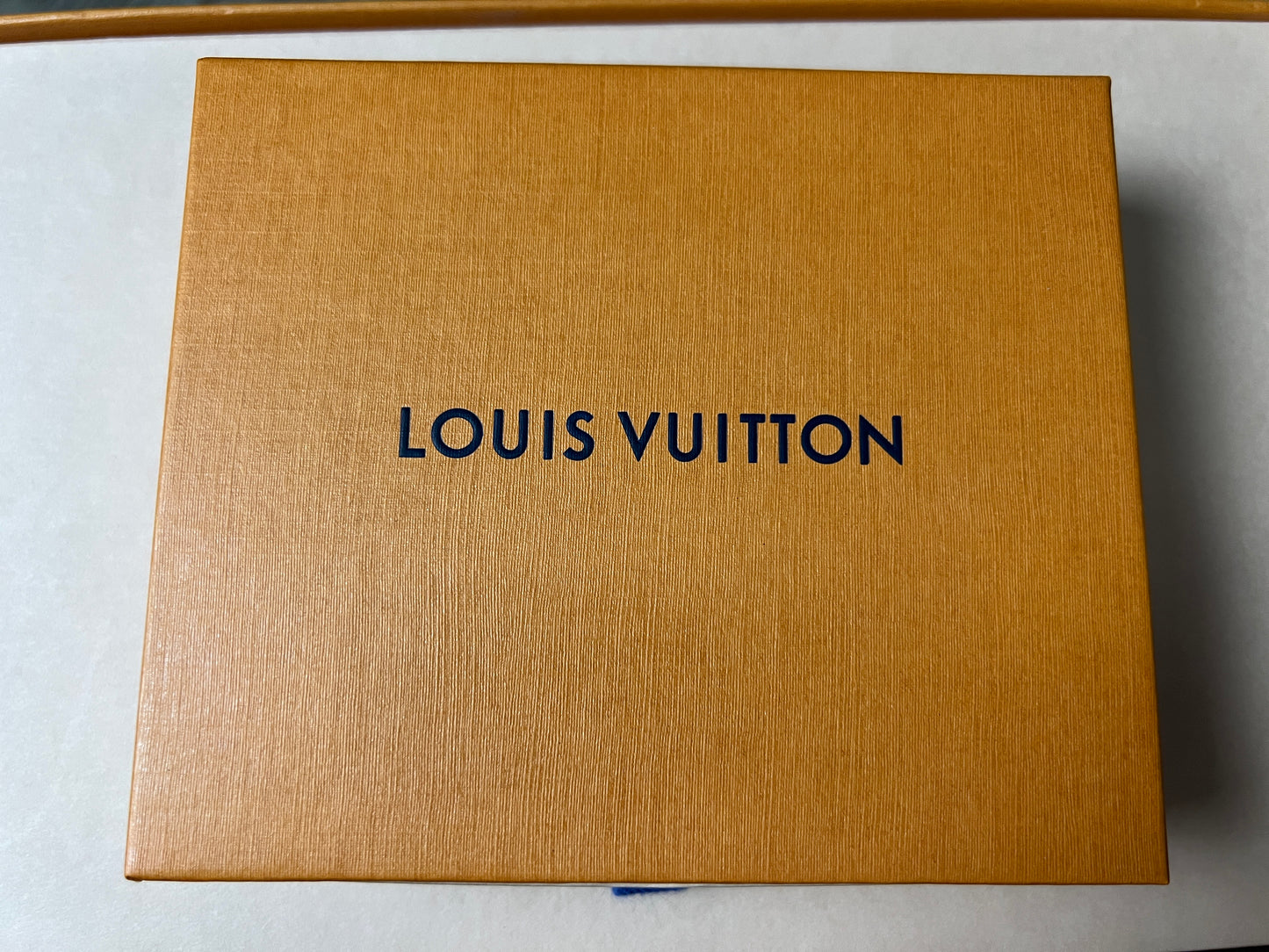 Louis Vuitton Orange Box 5.75"x5"x1.75" Empty Box