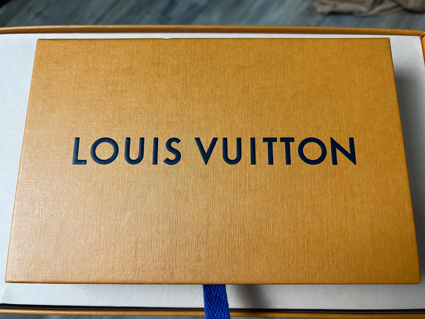 Louis Vuitton Orange Box 8.25"x5.5"x1.75" Empty Box