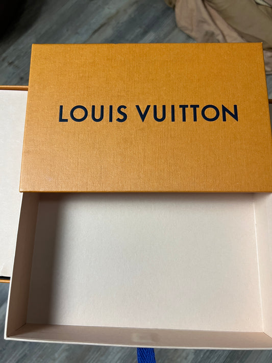 Louis Vuitton Orange Box 8.25"x5.5"x1.75" Empty Box