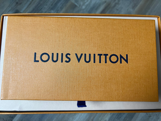Louis Vuitton Orange Box 9.75"x5.25"x1.75" Empty Box