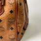 MCM Hand Bag Brown Visetos Pattern # L4962 10x6x6