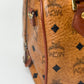 MCM Hand Bag Brown Visetos Pattern # L4962 10x6x6