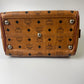 MCM Hand Bag Brown Visetos Pattern # L4962 10x6x6