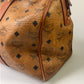 MCM Boston Shoulder Bag Leather Visetos Pattern V4659 16x7x8 (No Strap)