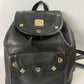 MCM Leather Backpack Black