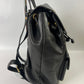 MCM Leather Backpack Black