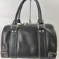 MCM Boston Bag Black 12x6x7