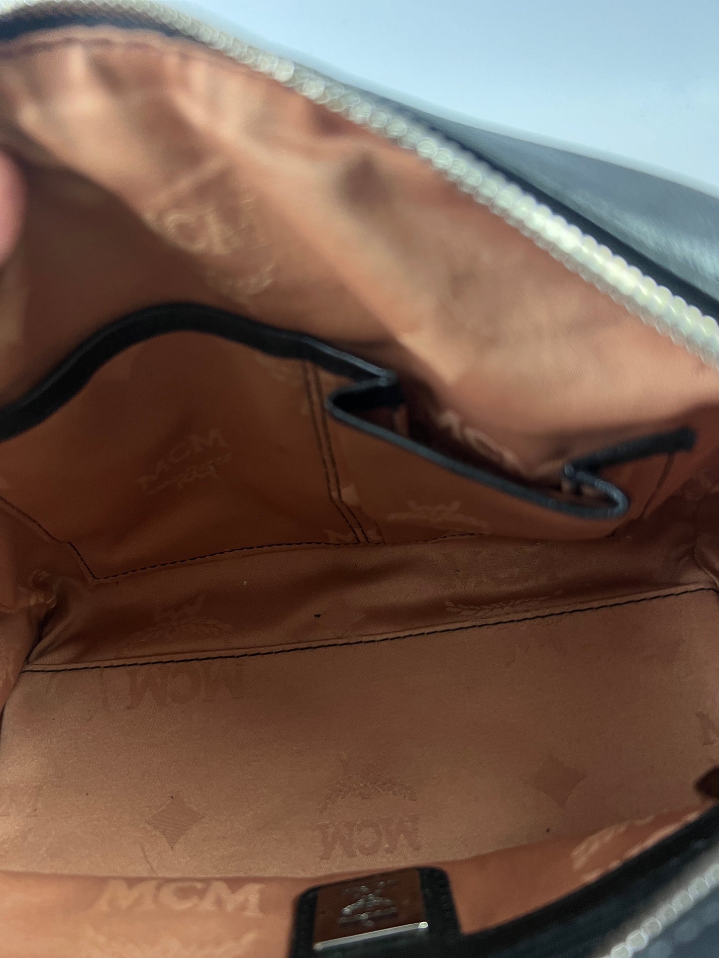 MCM Mini Boston Bag Black 9x5x6