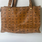 MCM Shoulder Bag Visetos Pattern Monogram Leather 1216E