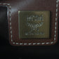 MCM Boston Bag Leather Brown Visetos Pattern Excursion G3280