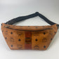 MCM Visetos Leather Vintage Waist Bum Bag Visetos Pattern