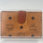 MCM Wallet Clasp Bifold Visetos Pattern