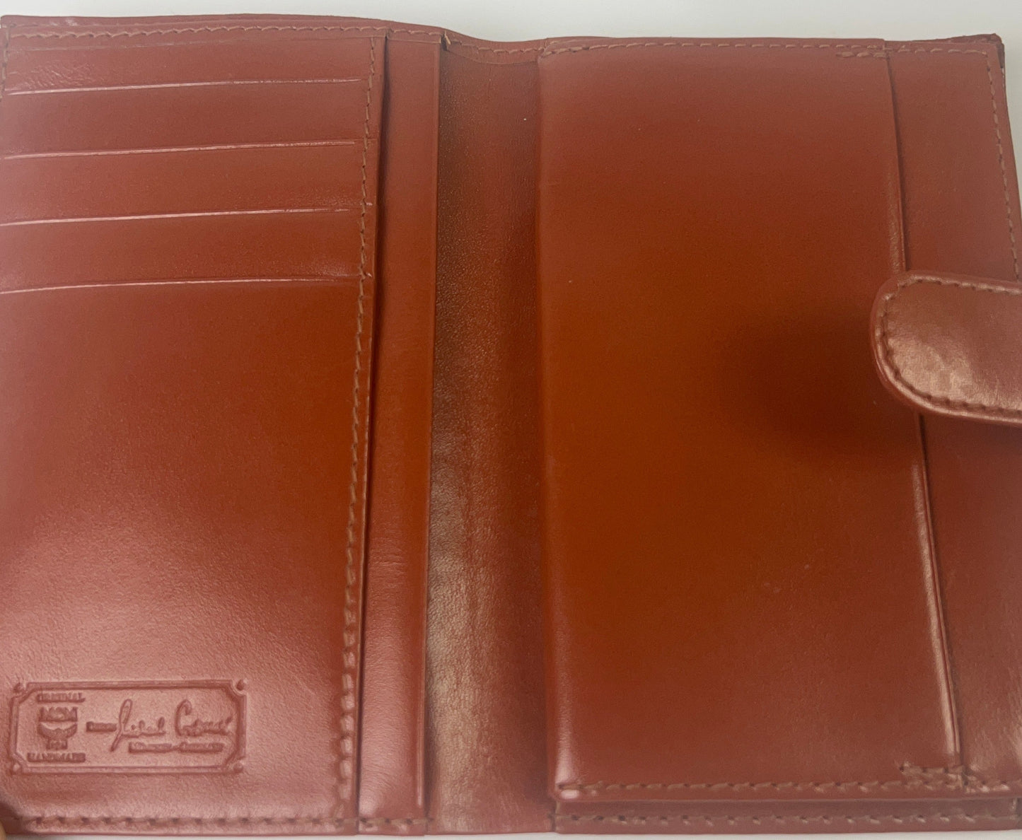 MCM Wallet Clasp Bifold Visetos Pattern