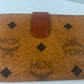 MCM Wallet Clasp Bifold Visetos Pattern