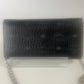 MCM Long Bifold Wallet Black/Silver w/chain-Shoulder strap Ladies