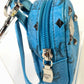 MCM Backpack Keychain Visetos Blue-Black Ladies w/dust cover