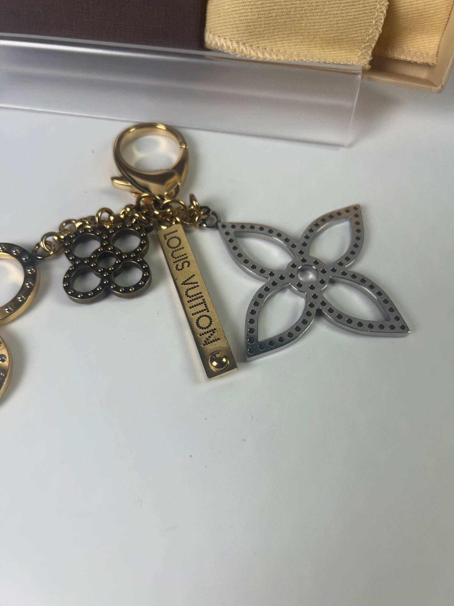 Louis Vuitton Bag Charm w/ box & Dust Cover