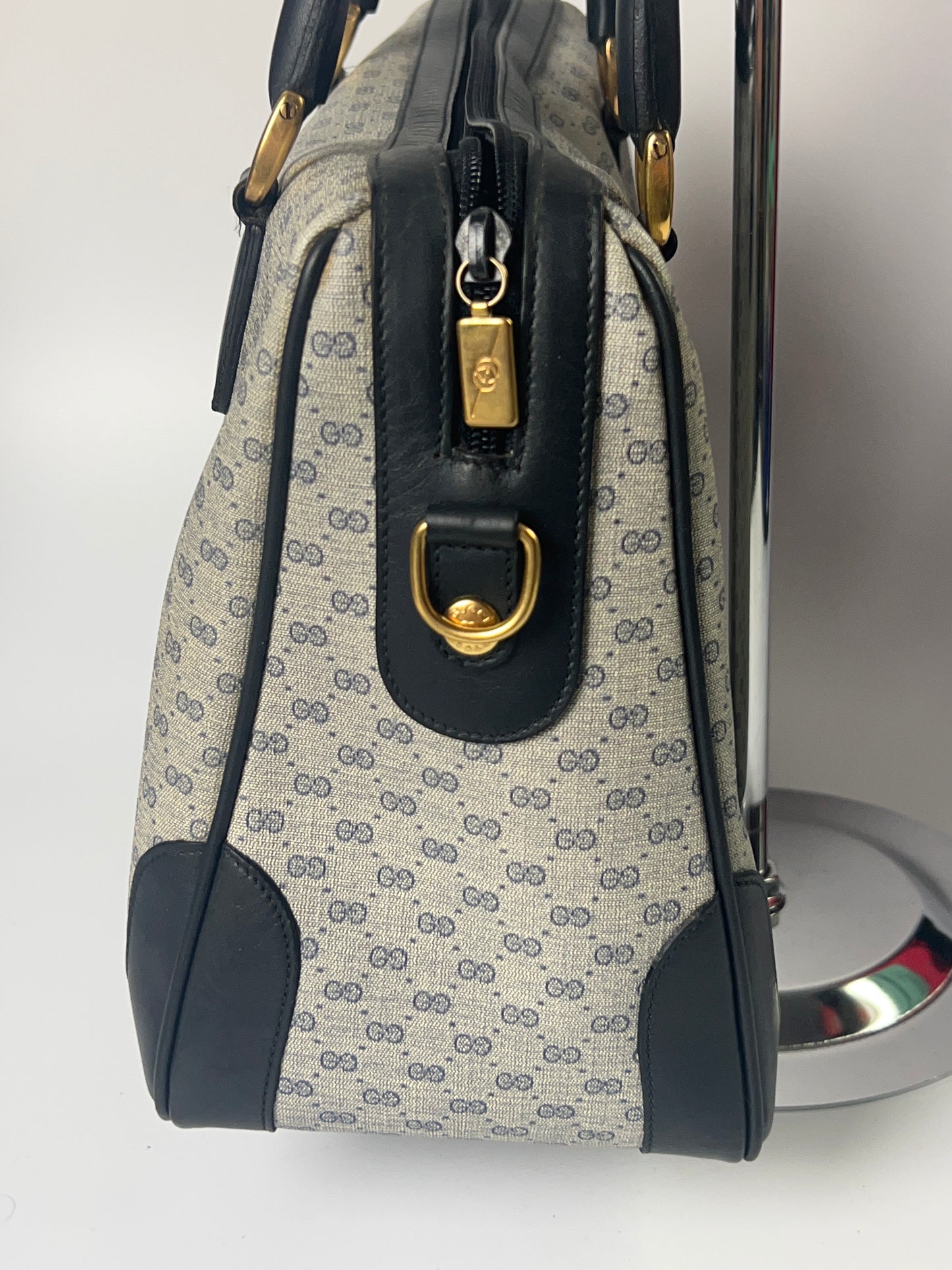 GUCCI Handbag 002 122 0033 Bag Micro GG Vintage w/ Matching Wallet