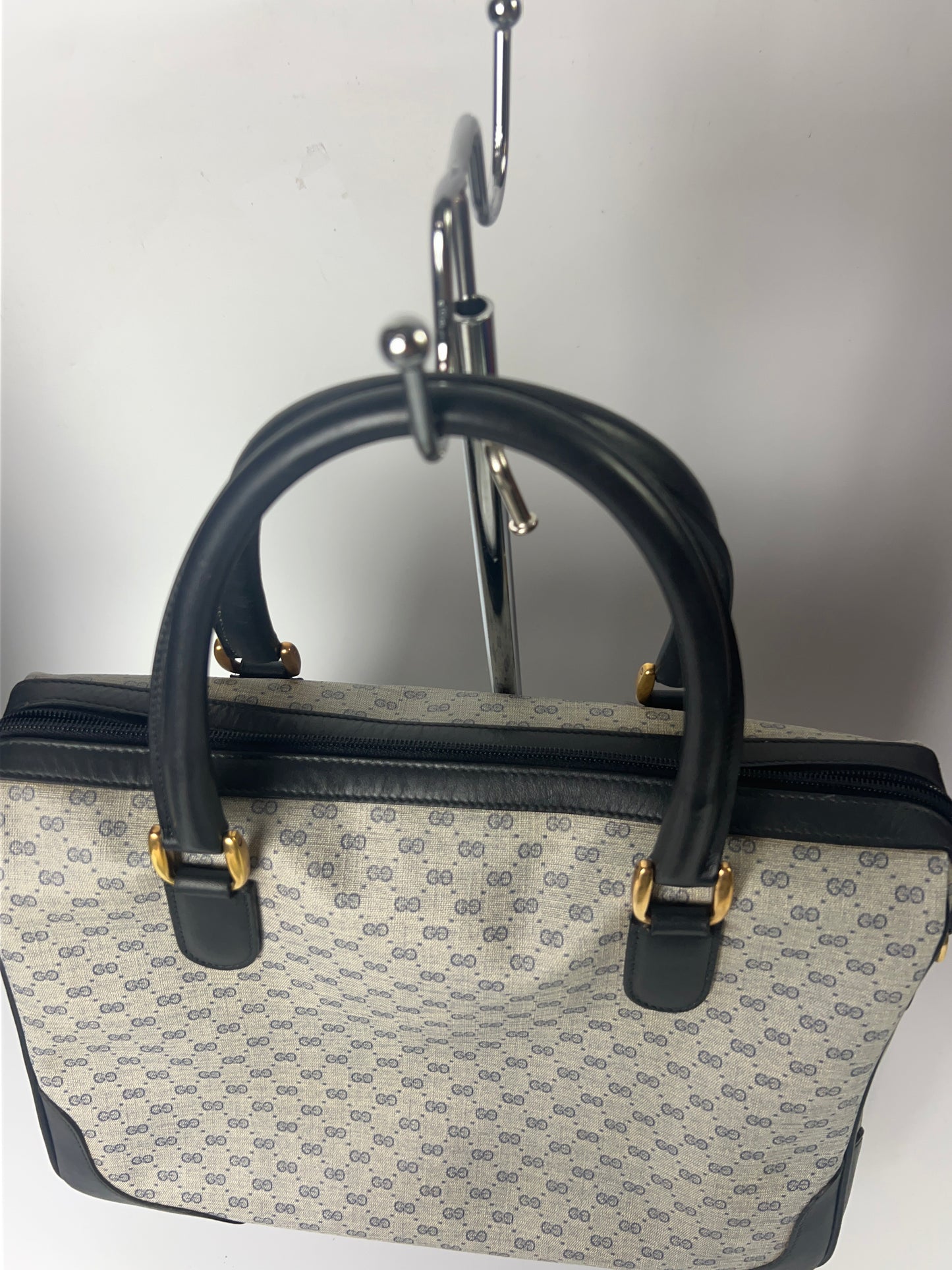 GUCCI Handbag 002 122 0033 Bag Micro GG Vintage w/ Matching Wallet