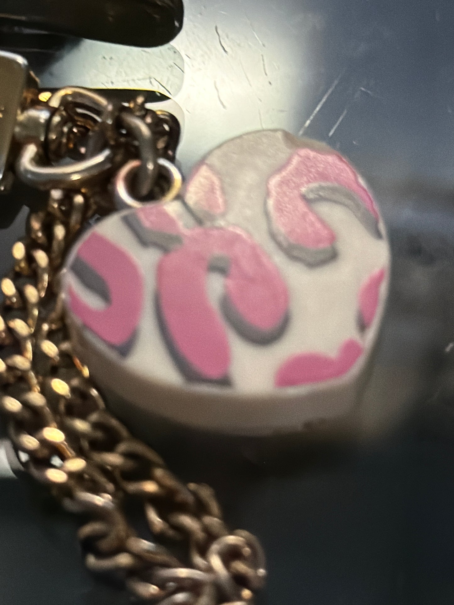 Louis Vuitton Vernis Porte Monnaie Leopard Print M91473 TS4120