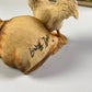 Schmid Lowell Davis Chow Time Hen Chicks Rooster W/ Bag Of Feed Border Fine Arts