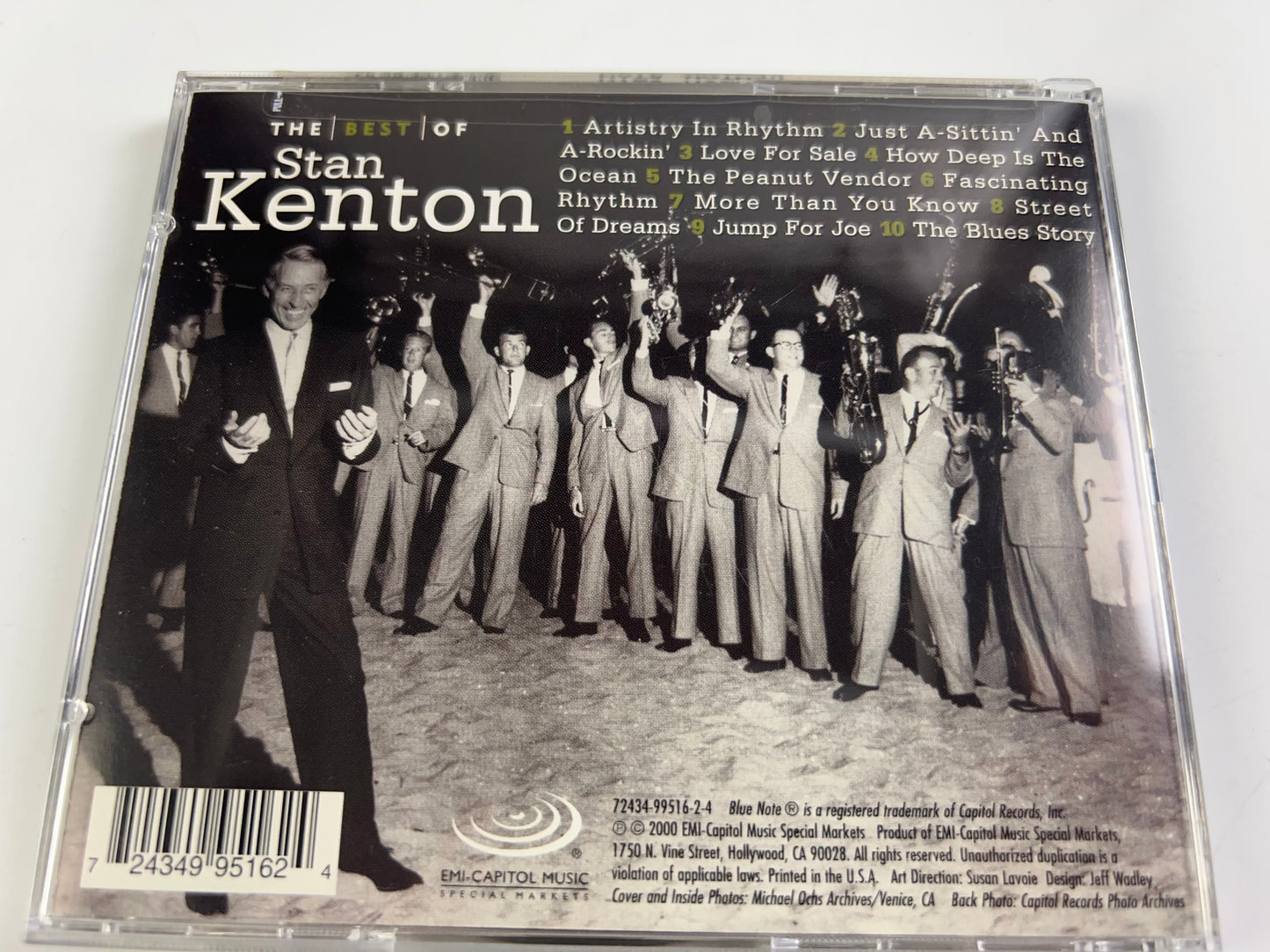 The Best of Stan Kenton CD EMI-Capitol Music Special Mkts Series Jazz Big Band