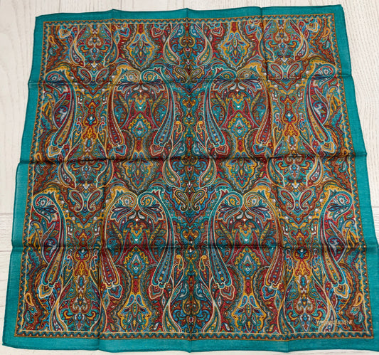 YSL Yves Saint Laurent Handkerchief/Scarf 17x17
