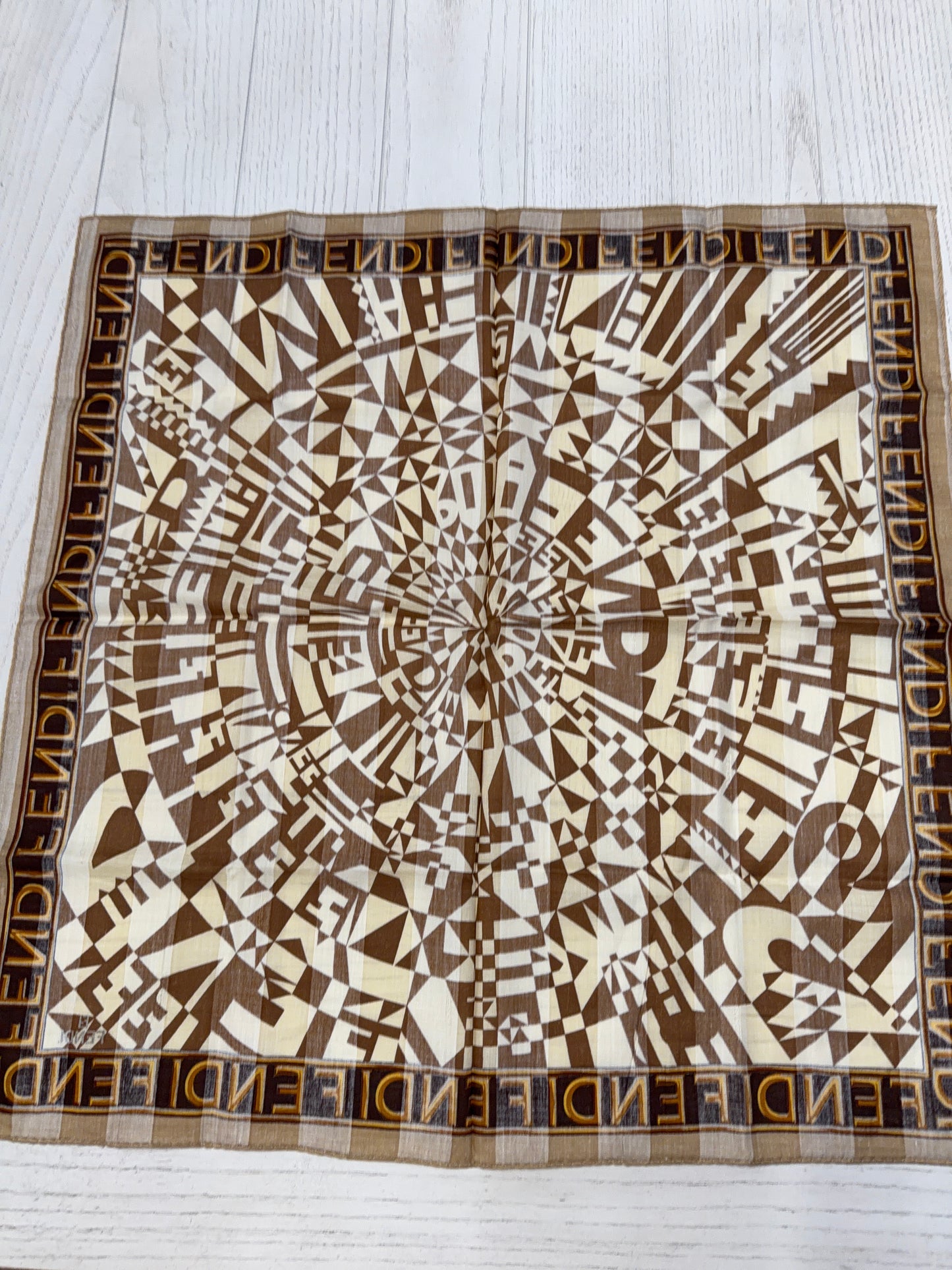 Fendi Handkerchief/Scarf 17x17