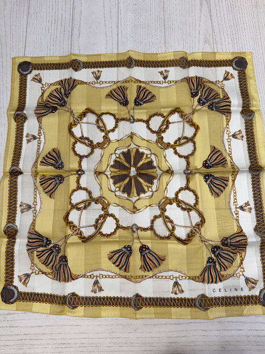 CELINE Handkerchief/Scarf 17x17