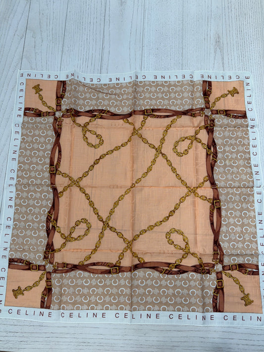 CELINE Handkerchief/Scarf 17x17