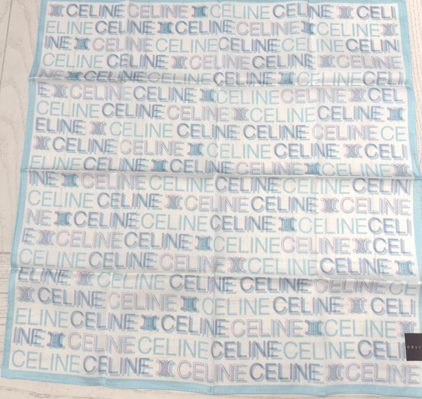 CELINE Handkerchief/Scarf 17x17
