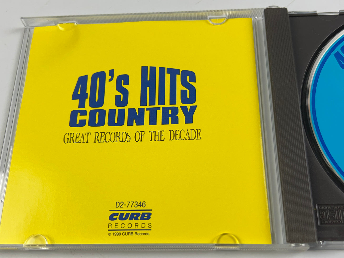 40's Hits Country Great Records of the Decade Vol 1 CD