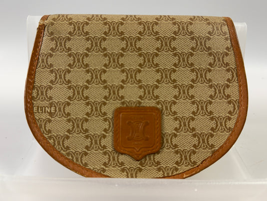 Celine Triumph Leather Wallet Vintage