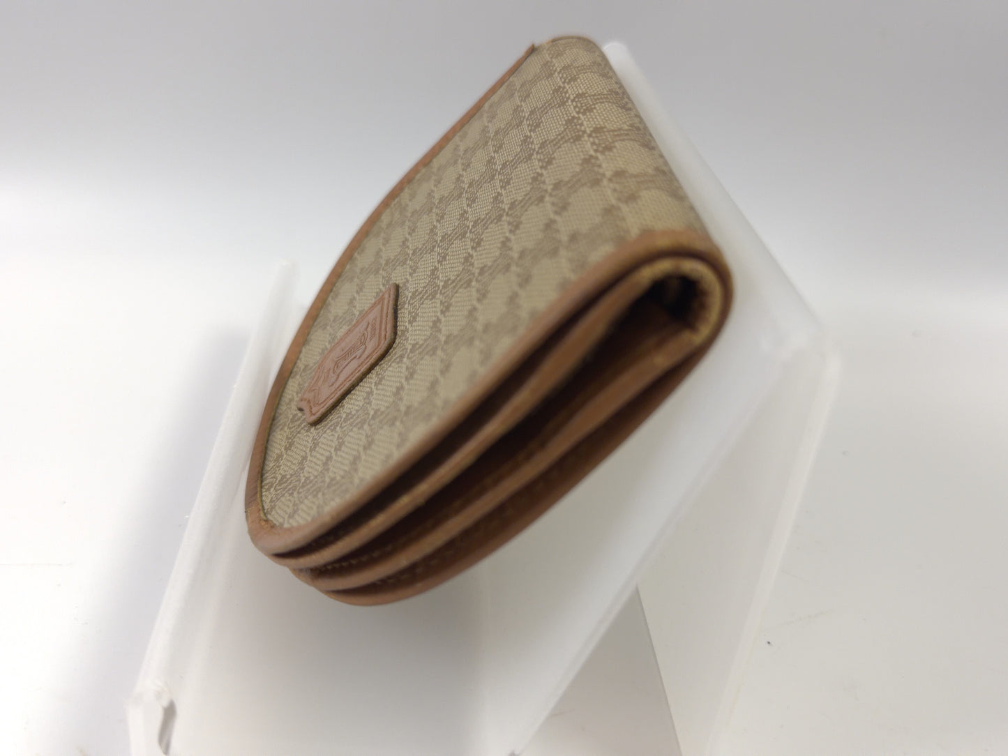 Celine Triumph Leather Wallet Vintage