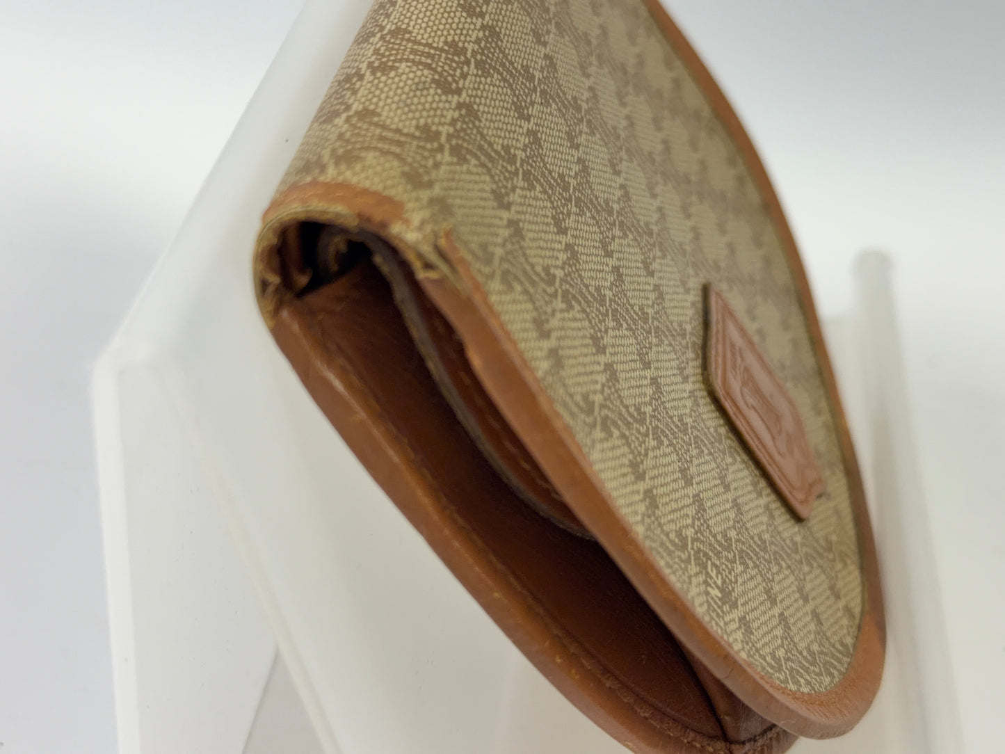 Celine Triumph Leather Wallet Vintage