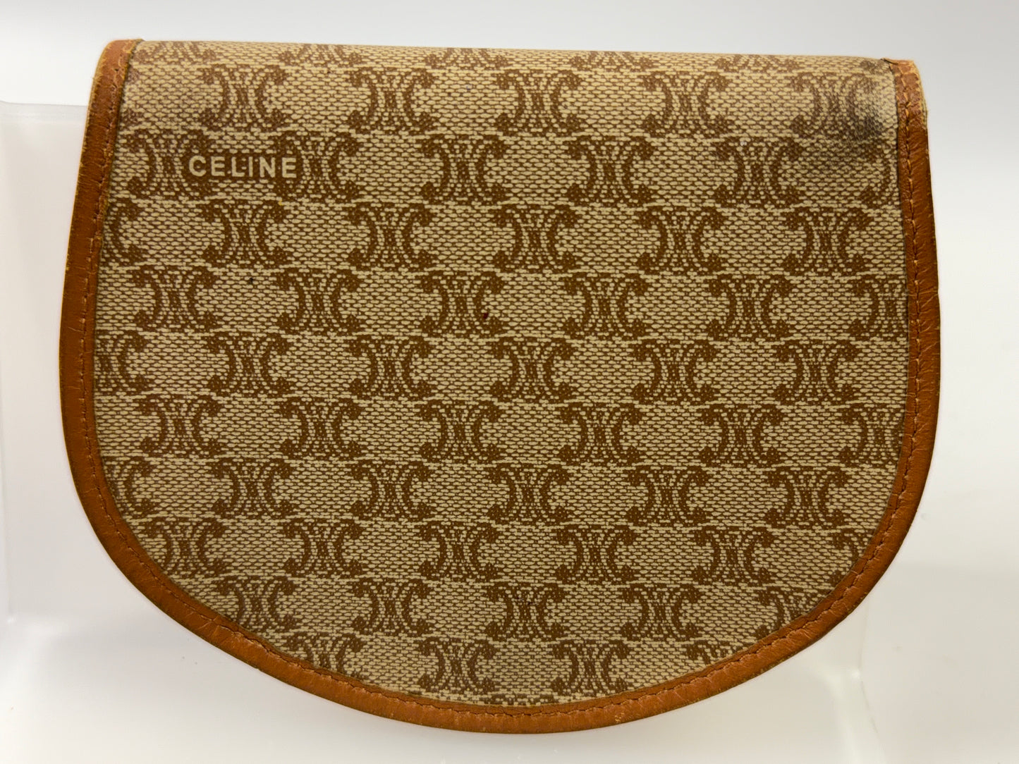 Celine Triumph Leather Wallet Vintage