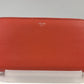 Celine Red Zippy Leather Long Wallet