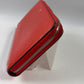 Celine Red Zippy Leather Long Wallet