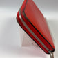 Celine Red Zippy Leather Long Wallet