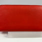 Celine Red Zippy Leather Long Wallet