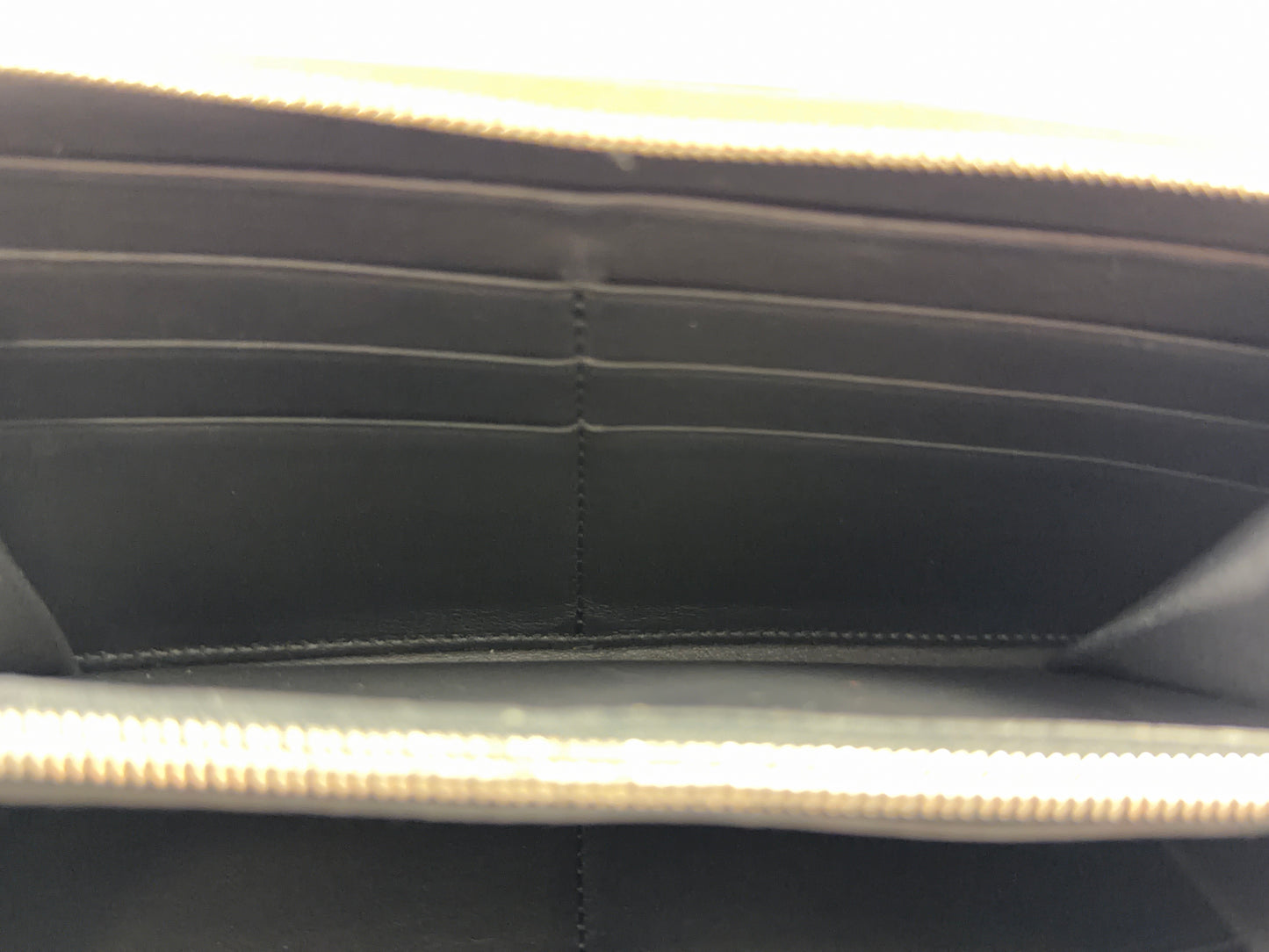 Celine Red Zippy Leather Long Wallet