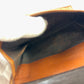 Loewe Brown Hard Suede Leather Bifold Anagram Logo 2-Sided Bifold Wallet