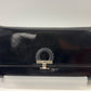 Salvatore Ferragamo Leather Long Wallet Blk