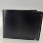 Mila Schon Black Leather Bi Fold Wallet