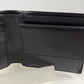 Mila Schon Black Leather Bi Fold Wallet